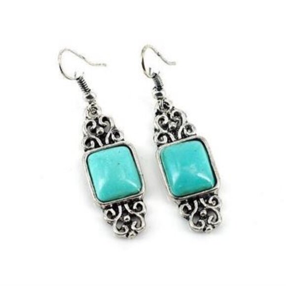 $50 for a set Turquoise Owl Bracelet $29.95 Turquoise Earrings $19.95 - Picture 12 of 14